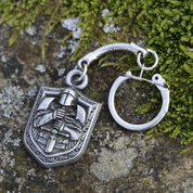 KNIGHT IN ARMOR, ZINC, KEY CHAIN - KEYCHAINS