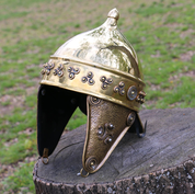 KELTISCHE FANTASIE HELM, MESSING - ROMÄNISCHE UND KELTISCHE HELME