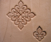 FRENCH LILY, LEATHER STAMP - LEATHER STAMPS