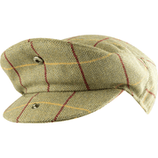 ENGLISH WOOL BLEND FLAT CAP TWEED - CASQUETTES, IRLANDE