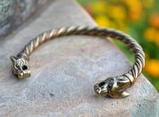 FENRIR, NORSE WOLF BRACELET - INSPIRATION NORDIQUE ET VIKING