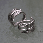 DEITY - VIKING RUNE RING, SILVER 925 - RINGS