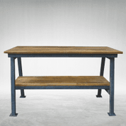 INDUSTRIAL - DESIGN TABLE - FORGED IRON HOME ACCESSORIES