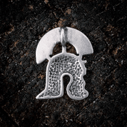 CENTURION, CASQUE ROMAIN, PENDENTIF EN ARGENT - PENDENTIFS