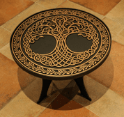 CONFERENCE TABLE - TREE OF LIFE - FORGED IRON HOME ACCESSORIES