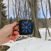 VEGVÍSIR TASSE EN ÉMAIL VIKING - DÉCORATIONS D'INTÉRIEUR