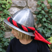 CHILD KETTLE HAT - MEDIEVAL HELMET - ARMOURY FOR CHILDREN