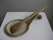 TRAY FOR WOODEN SPOONS - POTTERY - TRADITIONAL CZECH CERAMICS