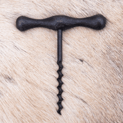 HAND FORGED CORKSCREW, METAL - FORGED IRON HOME ACCESSORIES