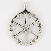 GROMOVITI ZNACI, GROM-SYMBOLE, SLAWISCHES AMULETT, SILBER 925 - ANHÄNGER - SCHMUCK, SILBER