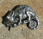 CAMÉLÉON, PENDENTIF EN ARGENT - PENDENTIFS