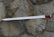 VIKING SWORD PETERSEN TYPE O, BRONZE POMMEL - VIKING AND NORMAN SWORDS