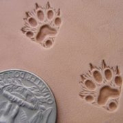 FERRET TRACK, LEATHER STAMP - LEATHER STAMPS