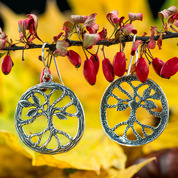 TREE - ARBOR, EARRINGS, SILVER - EARRINGS