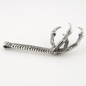 BIRD CLAW, PENDANT, SILVER - PENDANTS