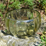 GLASS DRINKING CUP, MIDDLE AGES - HISTORICAL GLASS
