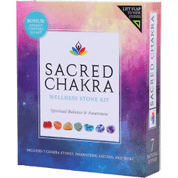 SACRED CHAKRA WELLNESS STONES KIT - OUTILS MAGIQUES