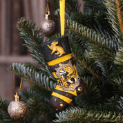 HARRY POTTER HUFFLEPUFF STOCKING HANGING ORNAMENT - HARRY POTTER