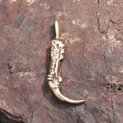 CLAW, PENDANT, BRONZE - TIERE ANHÄNGER