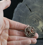 ARBOR VITAE, TREE OF LIFE, PENDANT, BRONZE - BRONZE HISTORICAL JEWELS