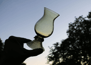 RUM GLAS, GRÜNES WALDGLAS - REPLIKEN HISTORISCHER GLAS