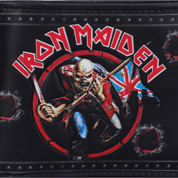 OFFICIALLY LICENSED IRON MAIDEN EDDIE TROOPER WALLET - IRON MAIDEN