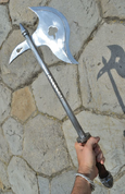 SINGLE HANDED MEDIEVAL WAR AXE, REPLICA, CENTRAL EUROPE - AXT, SCHLAGWAFFEN