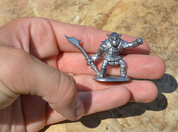 ORC. TIN FIGURE - MINIATURES EN ÉTAIN