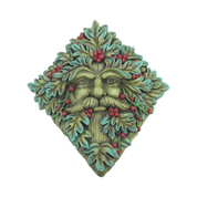 TREE SPIRIT WALL PLAQUEBERRY BEARD 24CM - FIGUREN, DEKORATIONEN