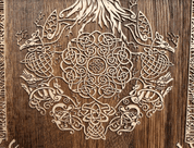 YGGDRASIL WALL DECORATION 45CM OAK - STATUETTES, RELIEFS, COFFRES