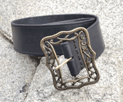 RENAISSANCE WIDE LEATHER BELT - GÜRTEL