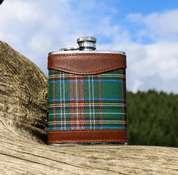 HIP FLASK, SCOTTISH TARTAN - BOTTLES, HIP FLASKS