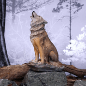 WOLF MOUNTAINS CRY 20CM - FIGURINES D'ANIMAUX