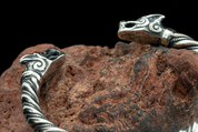 FENRIR - LOUP D'INSPIRATION ISLANDE, BRACELET EN ARGENT 925 - BRACELETS