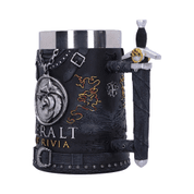THE WITCHER GERALT OF RIVIA TANKARD 15.5CM - THE WITCHER