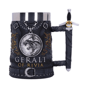 THE WITCHER GERALT OF RIVIA TANKARD 15.5CM - THE WITCHER