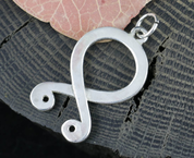 TROLL CROSS, ODAL RUNE, PENDANT, STERLING SILVER - PENDANTS