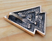 VALKNUT,  PENDENTIF VIKING, BRONZE - INSPIRATION NORDIQUE ET VIKING