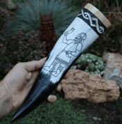 SKÅL VIKING DRINKING HORN 0.3 L - DRINKING HORNS