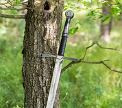 LION, ONE AND HALF-HANDED SWORD - MEDIEVAL SWORDS