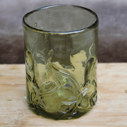 WHISKY GLAS, GRÜNES WALDGLAS, 1 STK - REPLIKEN HISTORISCHER GLAS