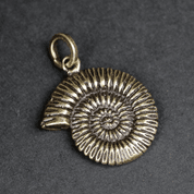 AMMONITE, PENDANT, ZINC ANTIQUE BRASS - ALL PENDANTS, OUR PRODUCTION