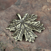 FEUILLE D'ÉRABLE, PENDENTIF EN ZINC - TOUS LES PENDENTIFS, NOTRE PRODUCTION