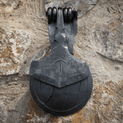 THOR'S HAMMER AND SHIELD DOOR KNOCKER - FORGED PRODUCTS