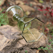 GLASS GOBLET, 17TH CENTURY, BOHEMIA - HISTORICAL GLASS