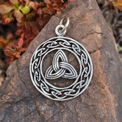 TRIQUETRA, SILVER PENDANT - PENDANTS