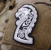 NORTHMAN DRAGON SHIP HEAD PATCH - MILITARY PATCHES