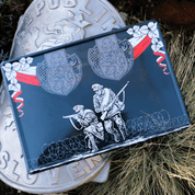 CZECHOSLOVAK LEGIONS ENAMEL SIGN - DÉCORATIONS PLATES