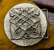 THE BOOK OF KELLS, IRELAND, BELT BUCKLE, PEWTER - BELT ACCESSORIES