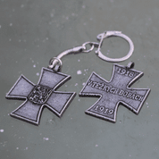 CROSS IN DIFFICULT TIMES, CZECHOSLOVAKIA, 1918-1919, REPRODUCTION, KEY RING - ALL PENDANTS, OUR PRODUCTION